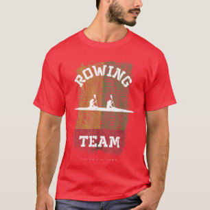 T-shirt Équipe Guinée-Bissau de remorquage Oarswoman Rower
