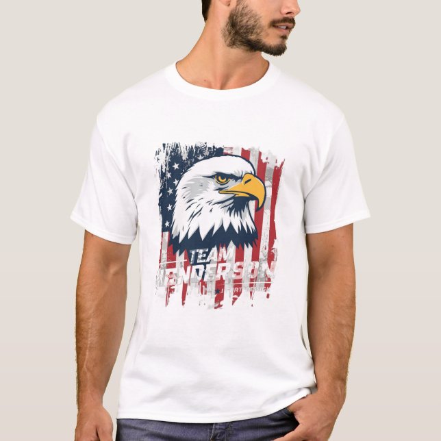 T-shirt Équipe Henderson (Devant)