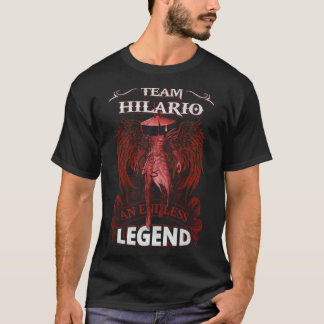 T-shirt Équipe HILARIO - Une LÉGENDE infinie