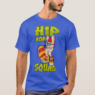 T-shirt Équipe Hip hop Retro Bunny Old School Rap 