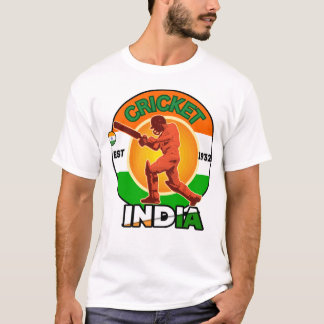 T-shirt Équipe Inde Cricket