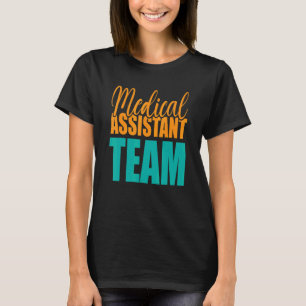 T-shirt Équipe infirmière clinique Escadron Adjoint Médica