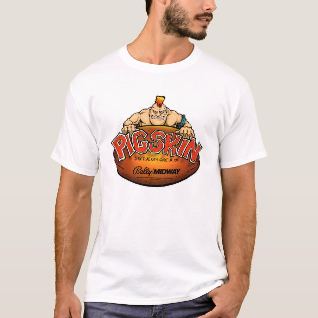 T-shirt Équipe Jersey de peau de porc (Devant)
