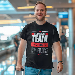 T-shirt Équipe Jésus - Versets bibliques de prière