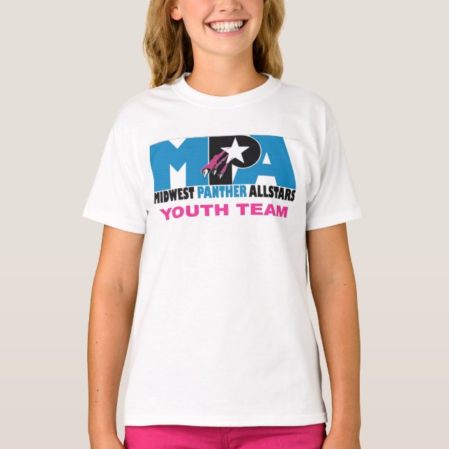 T-shirt Équipe jeunesse de la ZPM - Travaillera pour le po (Devant)