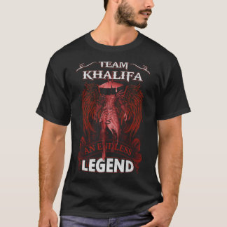 T-shirt Équipe KHALIFA - Une LÉGENDE sans fin