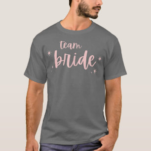 T-shirt Équipe Mariée Drôle Ensemble Enterrement de Vie de