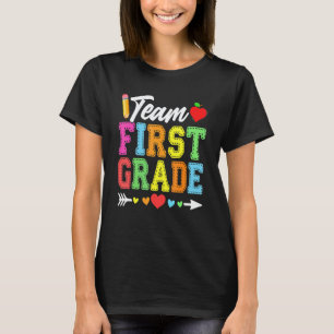 T-shirt Équipe mignonne enseignants élèves de première ann