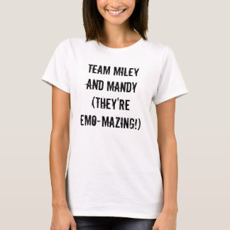 T-shirt ÉQUIPE MILEYAND MANDY (they'reemo-maz… - Customisé