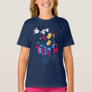 T-shirt Équipe Monde Numérique Mickey