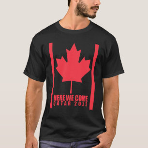 T-shirt Équipe Nationale Canadienne De Football Route Vers