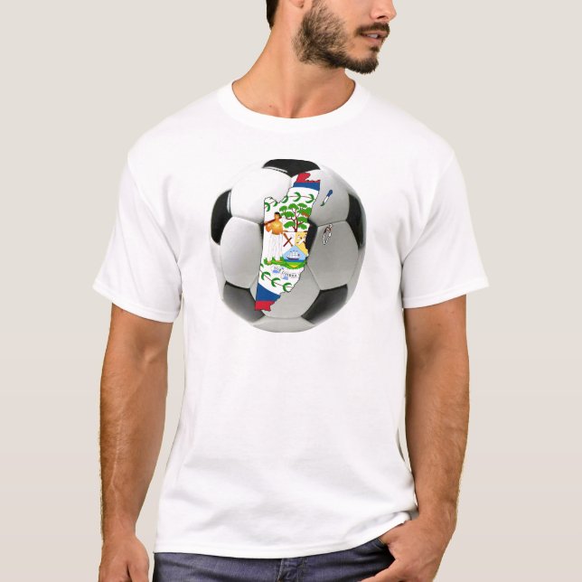 T-shirt Équipe nationale de Belize (Devant)