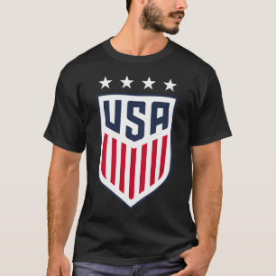 T-shirt Équipe Nationale de Football Féminin USA Sous Lice