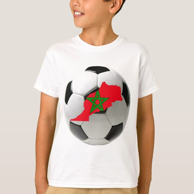 T-shirt Équipe nationale du Maroc (Devant)