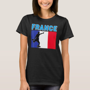 T-shirt Équipe Nationale France Football Mondial Football 