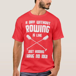 T-shirt Équipe nautique Bateau Bateau Bateau Paddle Boardi