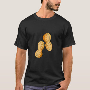 T-shirt Équipe Nuts cacahuètes Tasty Femmes Foodie Amour