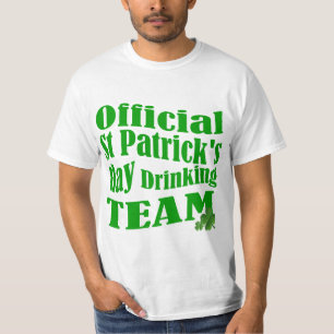 T-shirt Équipe officielle de la fête de St Patrick