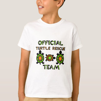 T-shirt Équipe officielle de Secourt de tortue 1