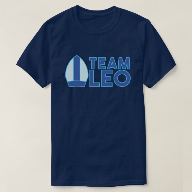 T-Shirt ÉQUIPE PAPE LÉO (Design devant)