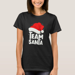 T-shirt Équipe Père Noël Christmas Family Group Matching P