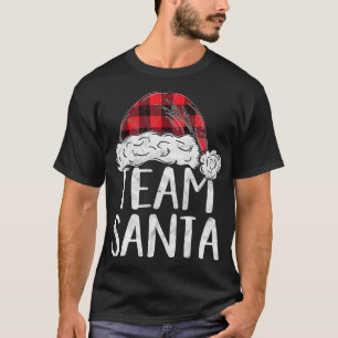T-shirt Équipe Père Noël Costume de Noël Famille de jumela
