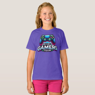 T-shirt Équipe Pixel Gamers - Future Gamer Girl