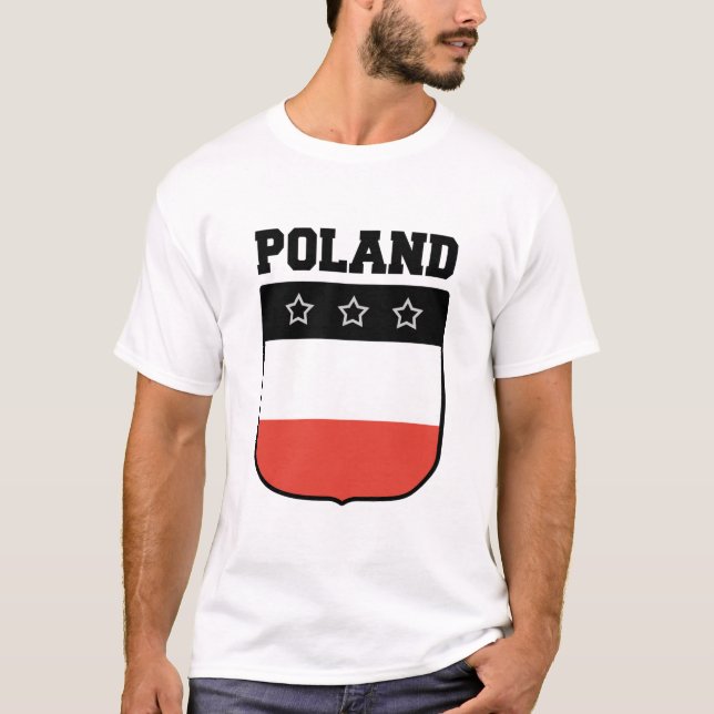T-SHIRT ÉQUIPE POLONAISE DU FOOTBALL (Devant)