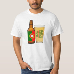 T-shirt Équipe Portugaise de Boissons