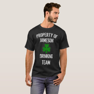 T-shirt Équipe potable irlandaise de Jameson de Jour de la