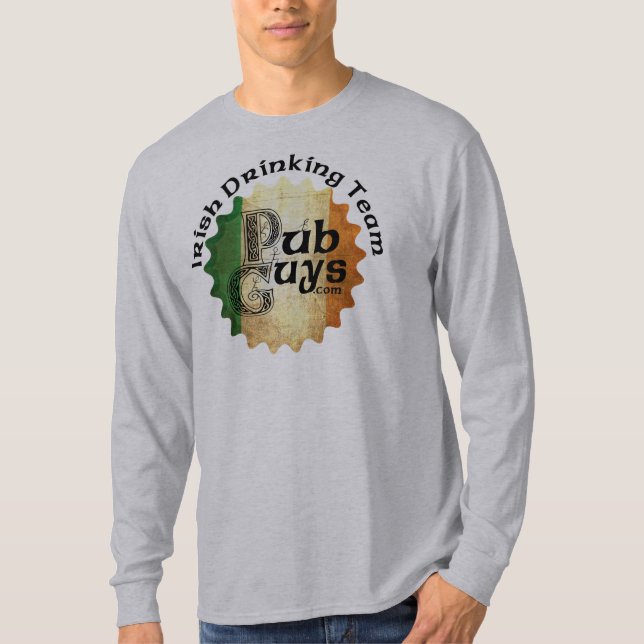T-shirt Équipe potable irlandaise de PubGuys (Devant)