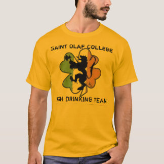 T-shirt Équipe potable irlandaise d'Olaf de saint