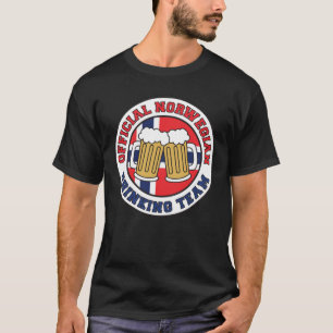 T-shirt Équipe potable norvégienne officielle