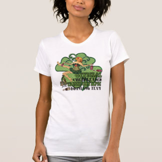 T-shirt Équipe potable olympique irlandaise de pom-pom
