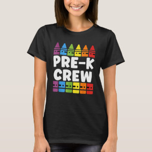 T-shirt Équipe Préscolaire Tribe Pré K Retour À L'École En