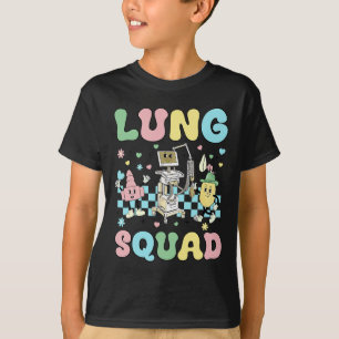 T-shirt Équipe pulmonaire Infirmière de Pâques Rt