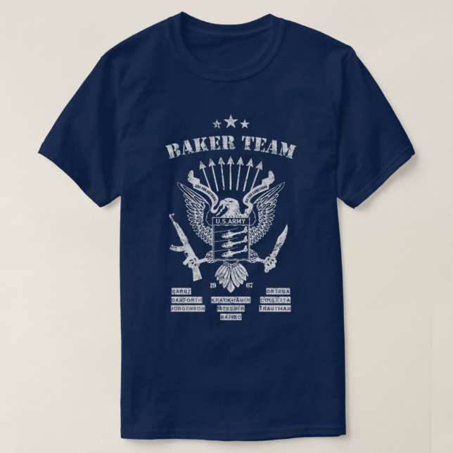 T-shirt Équipe Rambo Baker 1 (Design devant)