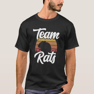 T-shirt Équipe Rats Cute Rat Animal
