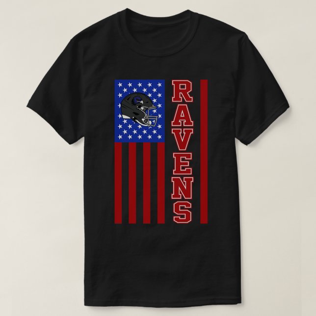 T-shirt Équipe Ravens (Design devant)