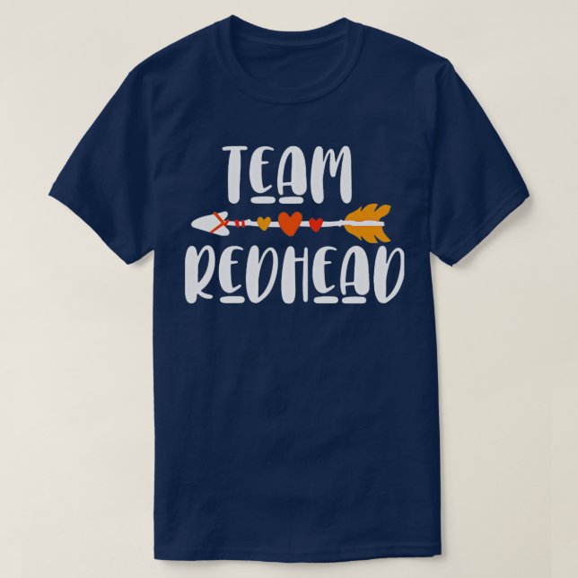 T-shirt Équipe Redhead 1 (Design devant)