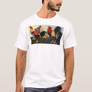 T-shirt Équipe rêveuse de coq