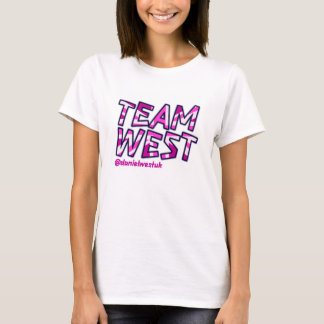 T-SHIRT ÉQUIPE ROSE OCCIDENTALE