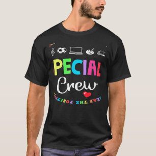 T-shirt Équipe spéciale enseignant TRIBE Team Retour à l'é