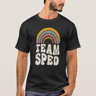 T-shirt Équipe SPED Enseignant Spécial Enseignant Wom