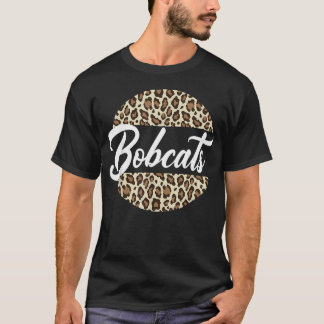 T-shirt Équipe sportive Bobcats École Masculin Féminin