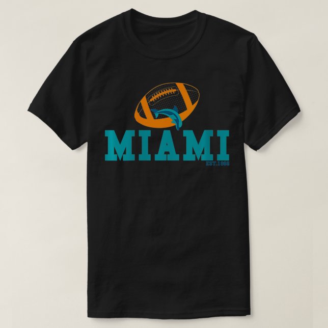 T-shirt Équipe sportive de Miami Est (Design devant)