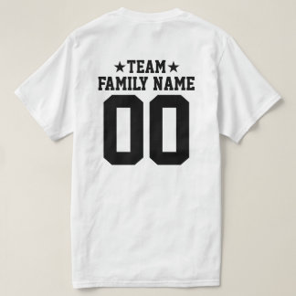 T-shirt Équipe sportive personnalisée et personnalisée Jer