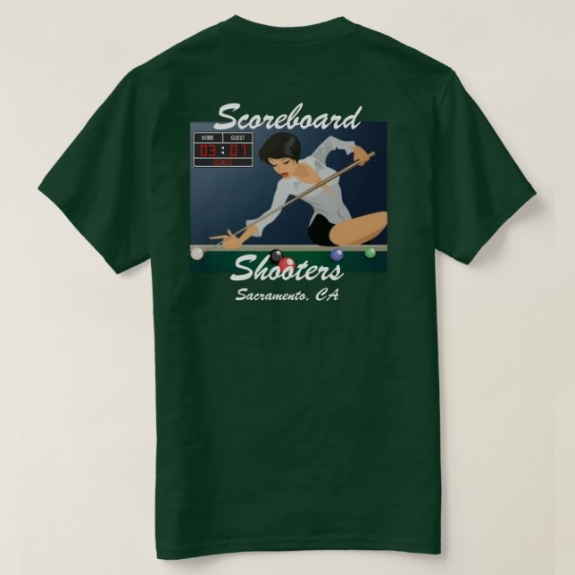 T-shirt Équipe T Scroreboard_Shooters (Design dos)