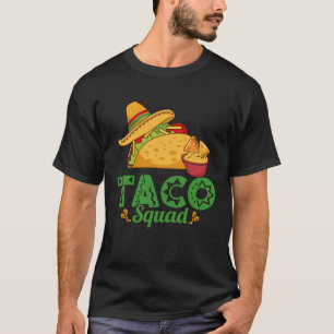T-shirt Équipe Taco - Amateur De Nourriture Mexicain - Drô