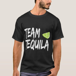 T-shirt Équipe Tequila avec chaux verte
